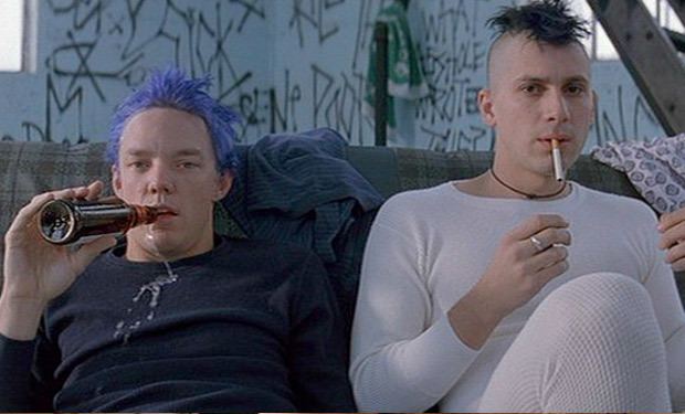 SLC Punk! movie scenes Matthew Lillard and Michael Goorjian in SLC Punk 