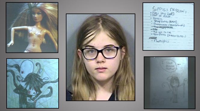 Slender Man stabbing 6 Of The Most Disturbing Pieces Of Evidence In The Slender Man