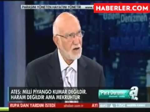 Süleyman Ateş Sleyman Ate Milli Piyango Haram Deil YouTube