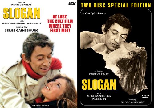 Slogan (film) Serge Gainsbourg And Jane Birkin Slogan On DVD Late Film
