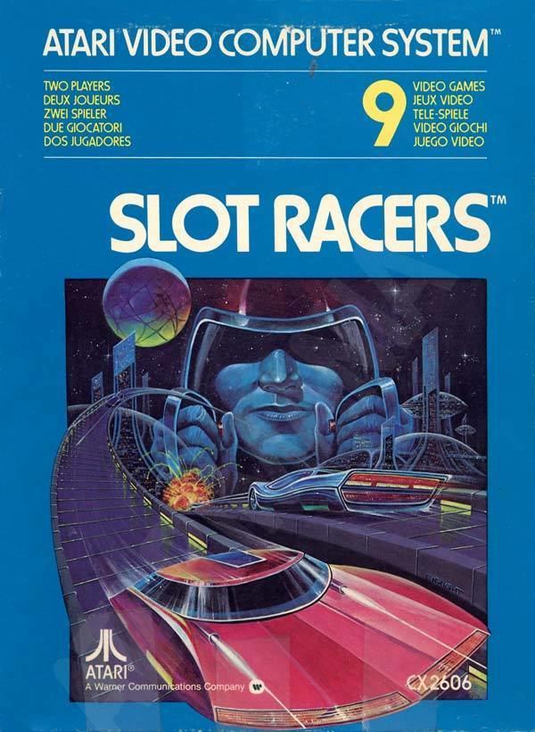 Slot Racers Atari 2600 VCS Slot Racers scans dump download screenshots ads