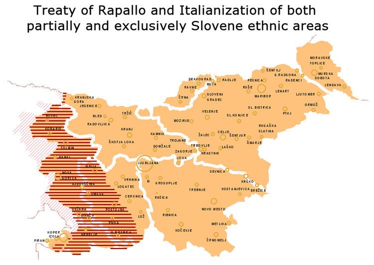 Slovene minority in Italy (1920–47)