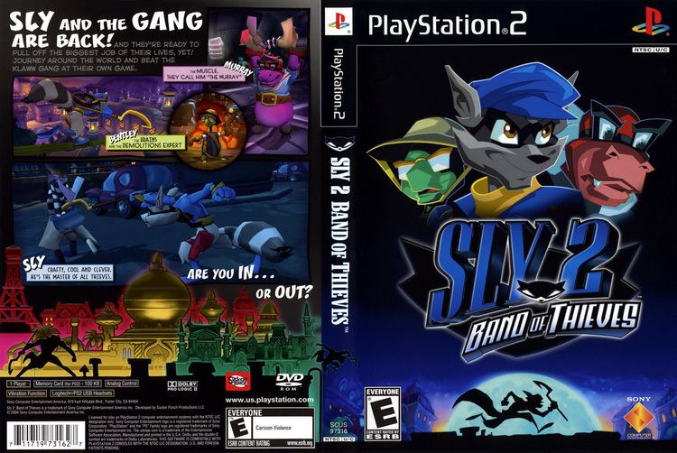 Sly 2: Band of Thieves wwwtheisozonecomimagescoverps2625jpg