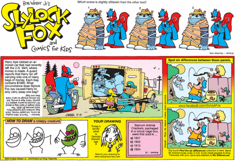 Slylock Fox & Comics for Kids The Slylock Files Investigating the insanity of Slylock Fox Page 27