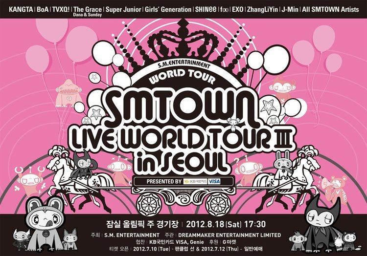 SM Town Live World Tour III Download Concert SMTown SMTown Live World Tour III in Seoul DVDRip