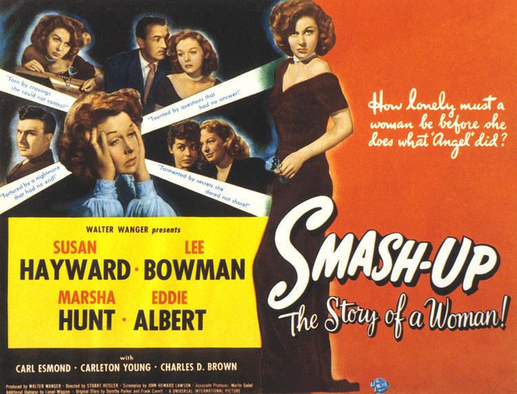 Smash-Up, the Story of a Woman SmashUp The Story of a Woman 1947 The Motion Pictures