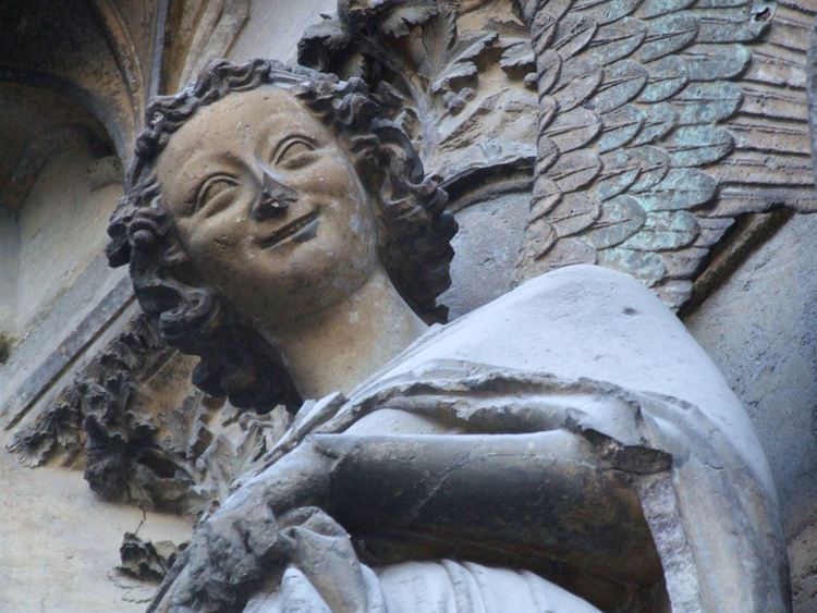 Smiling Angel FileReims Cathedrale Notre Dame 019 smiling angelJPG Wikimedia