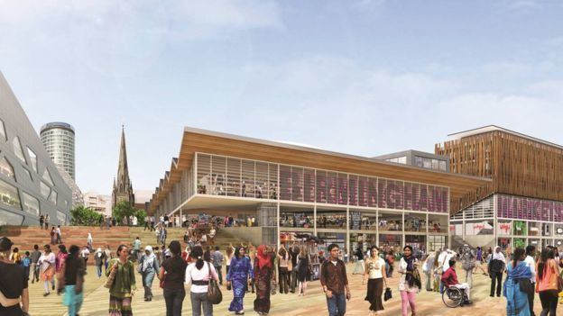 Smithfield, Birmingham New Festival Square in 500m Birmingham Smithfield plans BBC News