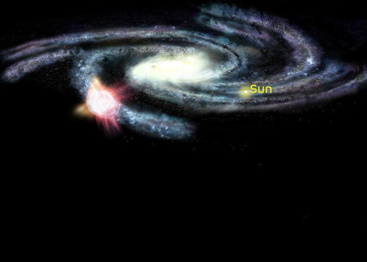 Smith's Cloud Massive Gas Cloud Speeding Toward Collision With Milky Way