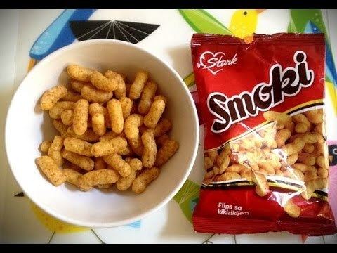 Smoki Experiencing Serbian Snack Foods Smoki YouTube