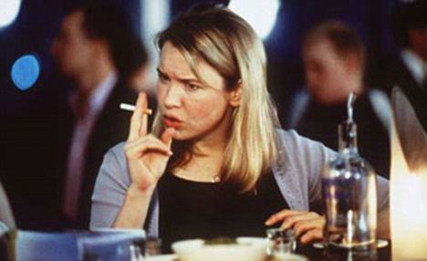 Smoking movie scenes Theory at the edge of reason Could Bridget Jones be unwittingly pushing youngsters into a