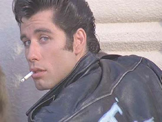 Smoking movie scenes JohnTravolta smoking in Grease movie