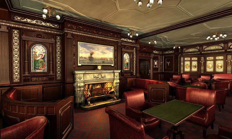 Smoking room Smoking room Completed image Mafia Titanic Mod for Mafia The City