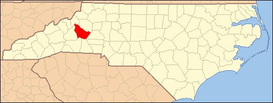 Smoky Creek Township, Burke County, North Carolina