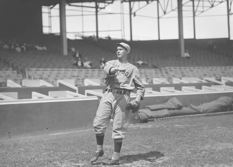 Smoky Joe Wood Lot Detail 1914 Smoky Joe Wood Boston Red Sox Charles