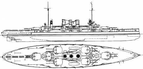 SMS Helgoland TheBlueprintscom Blueprints gt Ships gt Battleships Germany