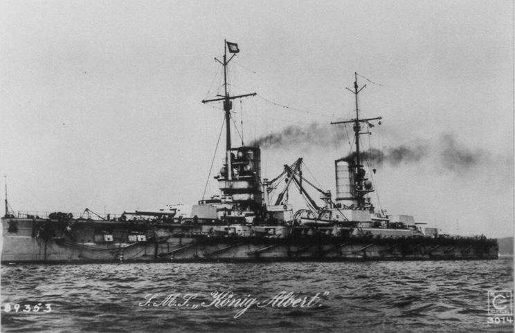 SMS König Albert Imperial German Navy in World War I Schlachtschiffe of the Kaiser