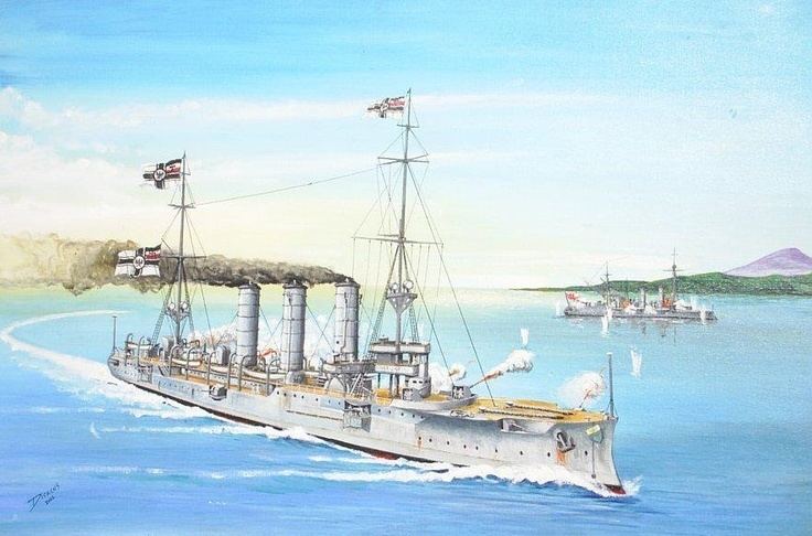 SMS Königsberg (1905) SMS Knigsberg launched 1905 On the 39maritime39 theme this painting