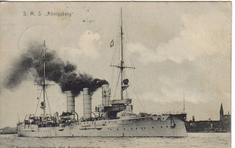 SMS Königsberg (1905) October 29 Focus Knigsberg class 1905 Isuzu Guepard class
