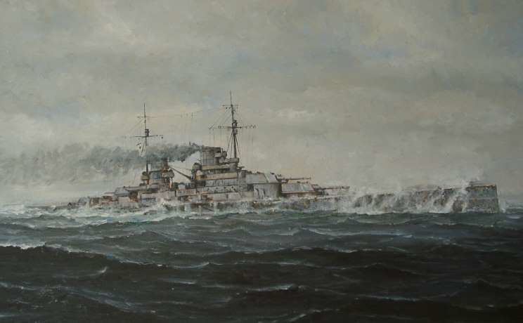 SMS Lützow German battlecruiser SMS Lutzow flagship of Admiral Hipper she