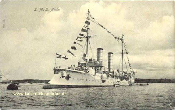 SMS Niobe SMS Niobe 1899 Kleiner Kreuzer der Kaiserlichen Marine