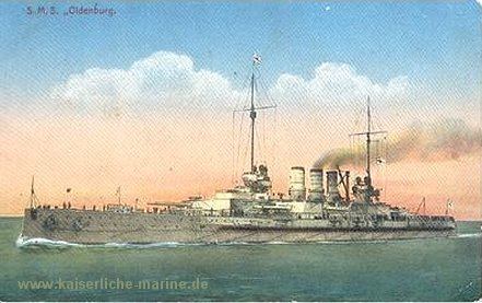 SMS Oldenburg SMS Oldenburg 1910 Linienschiff der Kaiserlichen Marine
