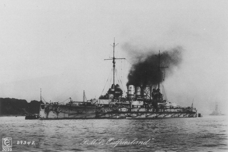 SMS Ostfriesland Imperial German Navy in World War I Photos of the SMS Ostfriesland
