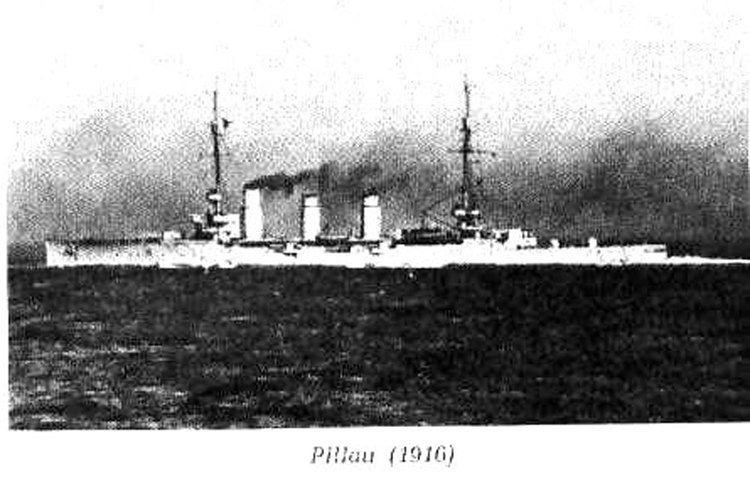 SMS Pillau Jutland German Light Cruiser SMS PILLAU Description