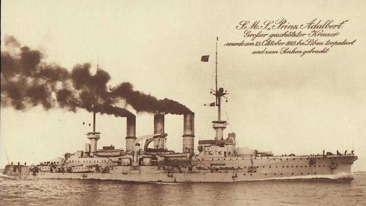 SMS Prinz Adalbert (1901) PRINZ ADALBERT CRUISER HEAVY 19041915 WRECK WRAK EPAVE WRACK PECIO