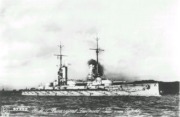 SMS Prinzregent Luitpold Imperial German Navy in World War I Schlachtschiffe of the Kaiser
