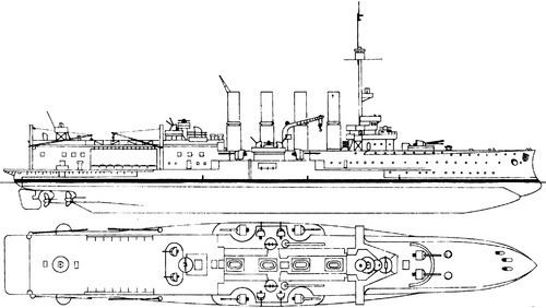 SMS Roon TheBlueprintscom Blueprints gt Ships gt Cruisers Germany gt SMS