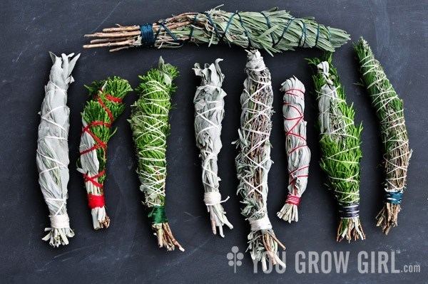 Smudge stick Gifts from the Garden Homegrown Smudge Sticks You Grow Girl
