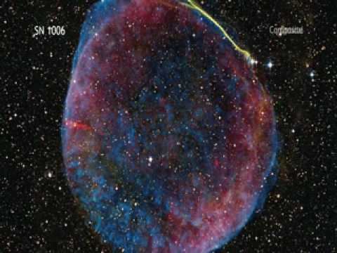 SN 1006 The brightest supernova SN 1006 08082008 YouTube