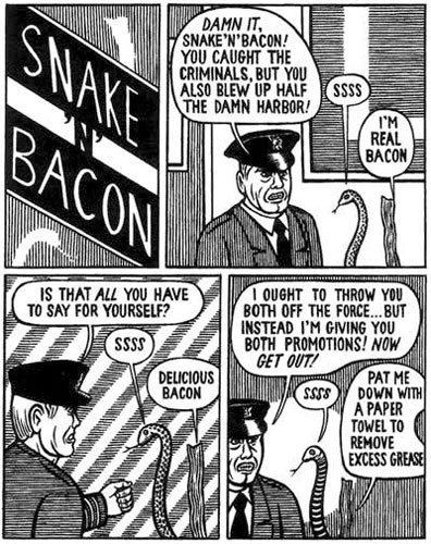 Snake 'n' Bacon wwwseriouseatscomimages20090728snakenbaconjpg