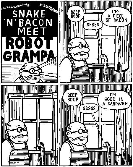Snake 'n' Bacon The Adventures of Snake n39 Bacon WTF