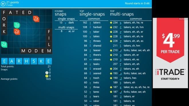 Snap Attack Snap Attack Real Time Word Building Game For Windows 8