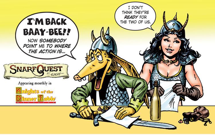 SnarfQuest Knights of the Dinner Table Webstrips Snarf Quest Returns
