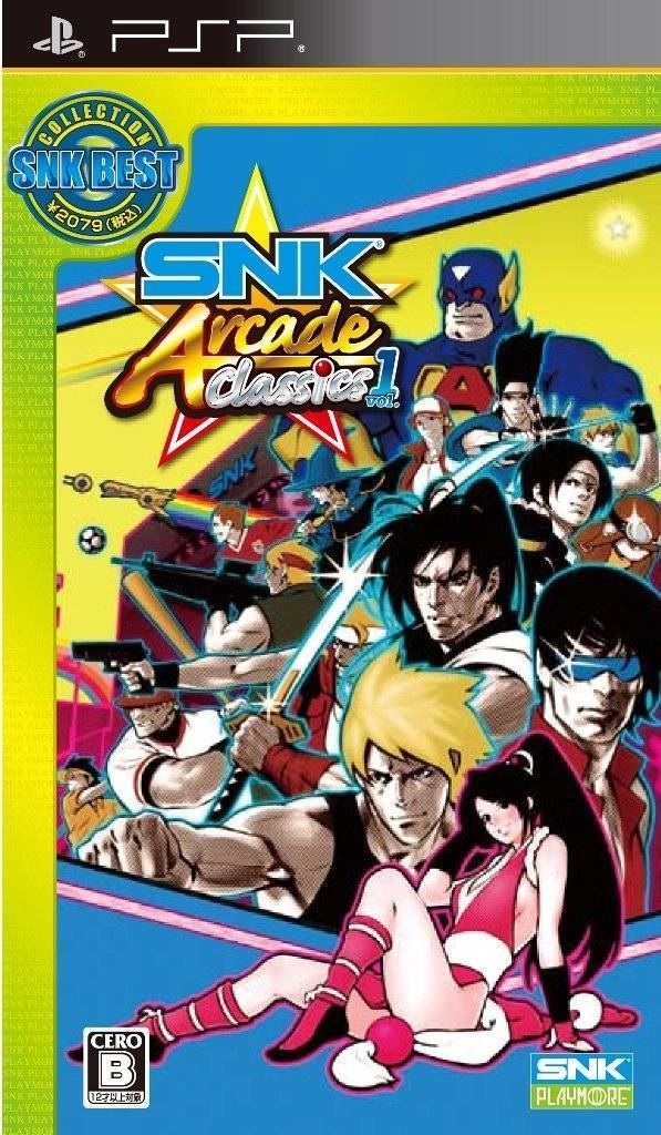 SNK Arcade Classics Vol. 1 SNK Arcade Classics Vol 1 Box Shot for PSP GameFAQs