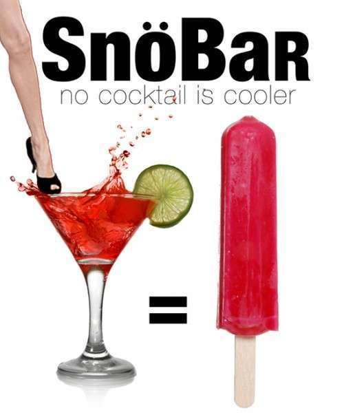 SnoBar Cocktails Alcoholic Frozen Treats The SnoBar Cocktails are LiquoredUp Ice