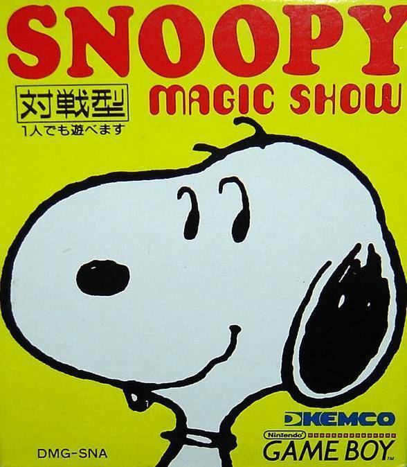 Snoopy's Magic Show Snoopy39s Magic Show Box Shot for Game Boy GameFAQs