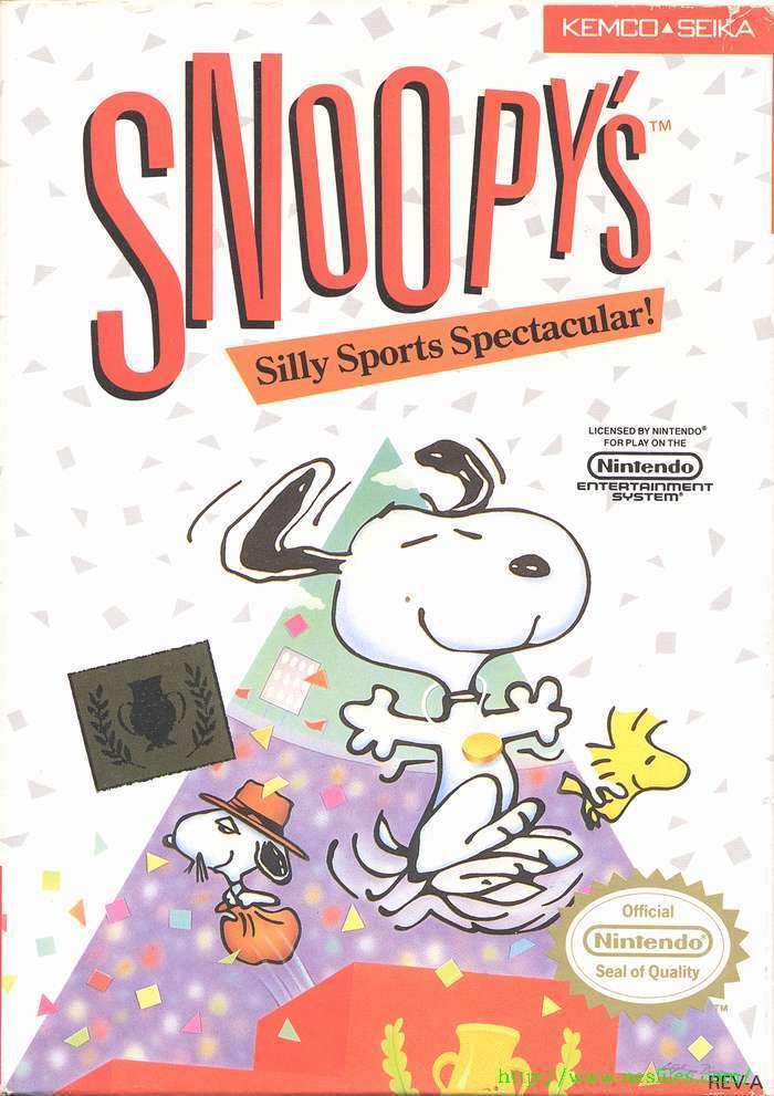 Snoopy's Silly Sports Spectacular Snoopy39s Silly Sports Spectacular for NES