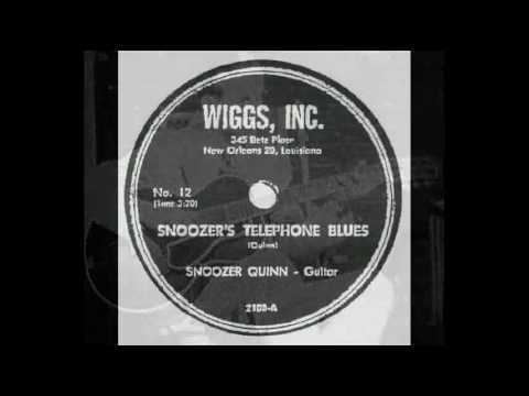 Snoozer Quinn Snoozer Quinn Snoozers Telephone Blues 1948 YouTube