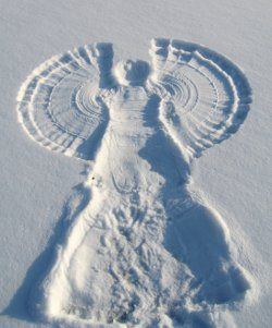 Snow angel 17 ideas about Snow Angels on Pinterest Snow Winter scenes and