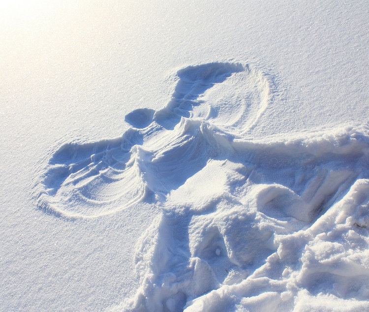 Snow angel makesnowangel Satya Yoga Studio