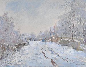 Snow at Argenteuil httpsuploadwikimediaorgwikipediacommonsthu