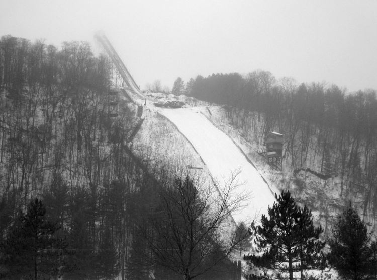 Snowflake Ski Jump