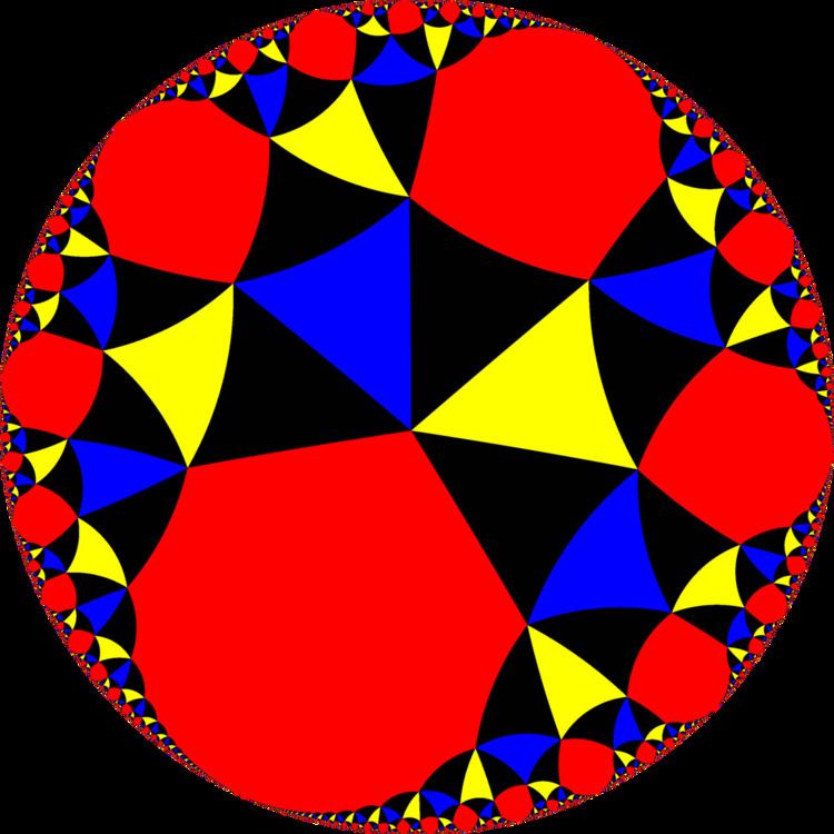 Snub triapeirotrigonal tiling