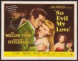 So Evil My Love So Evil My Love Movie Posters From Movie Poster Shop