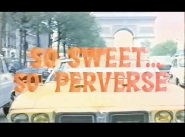 So Sweet... So Perverse SO SWEET SO PERVERSE 1969 DVD modcinema