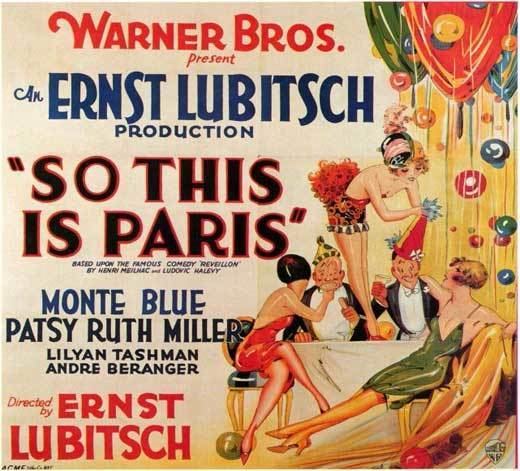 So This Is Paris (1926 film) Movie Review So This is Paris 1926 Scott Holleran